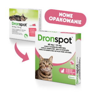 Dronspot - krople na odrobaczanie kota